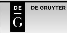 De Gruyter Publishers logo